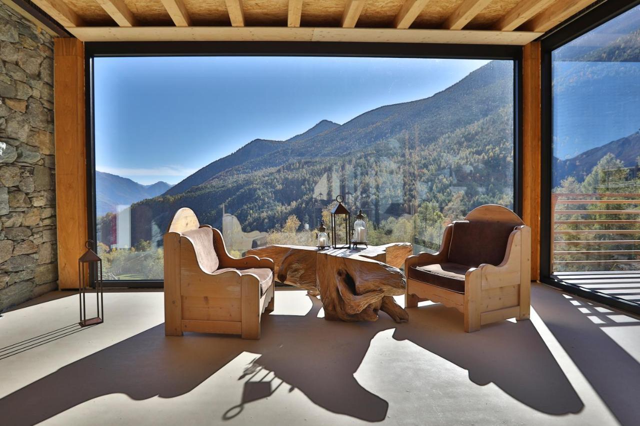 Hotel Silou Retreat Champdepraz Exterior foto