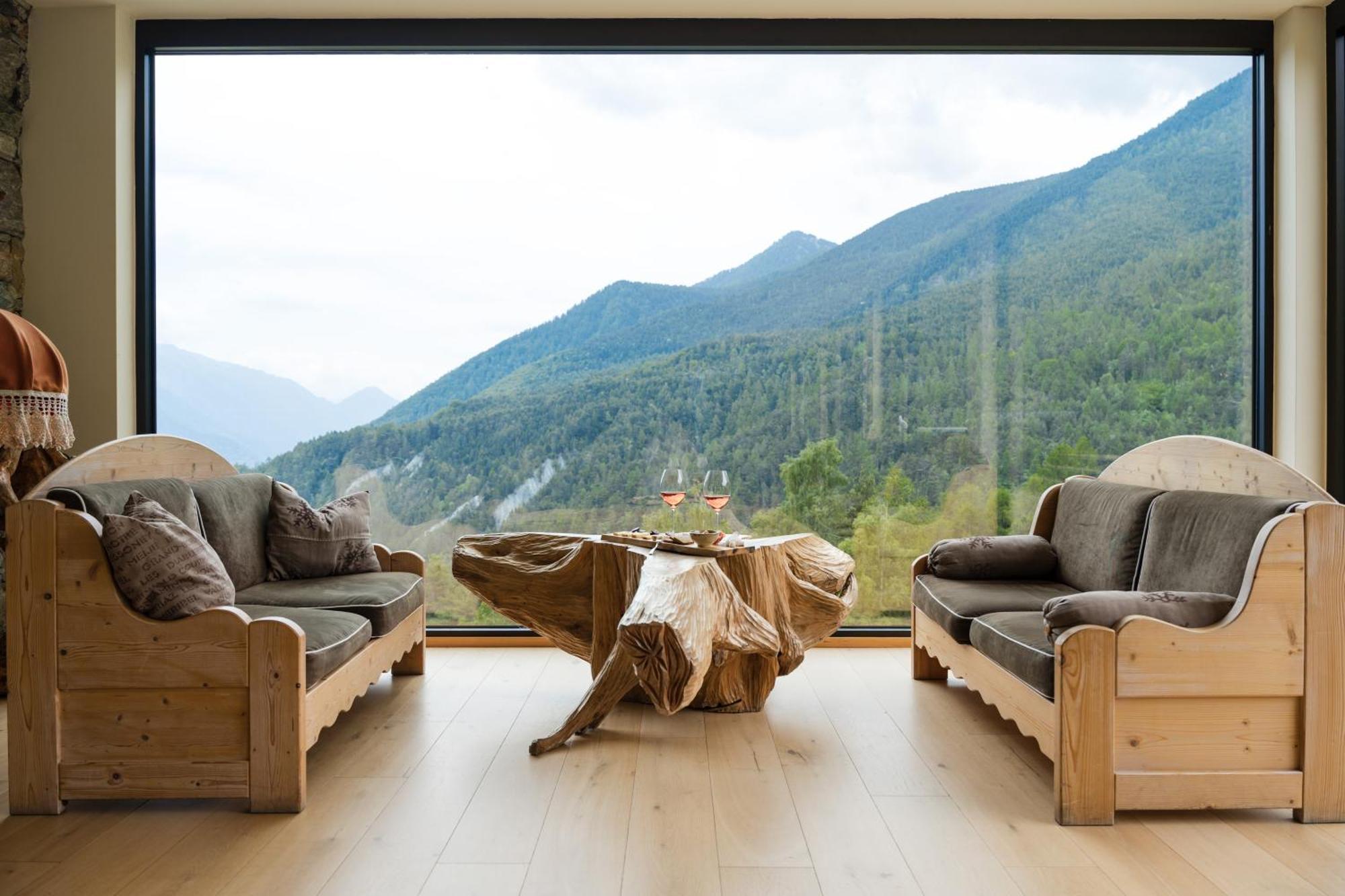 Hotel Silou Retreat Champdepraz Exterior foto