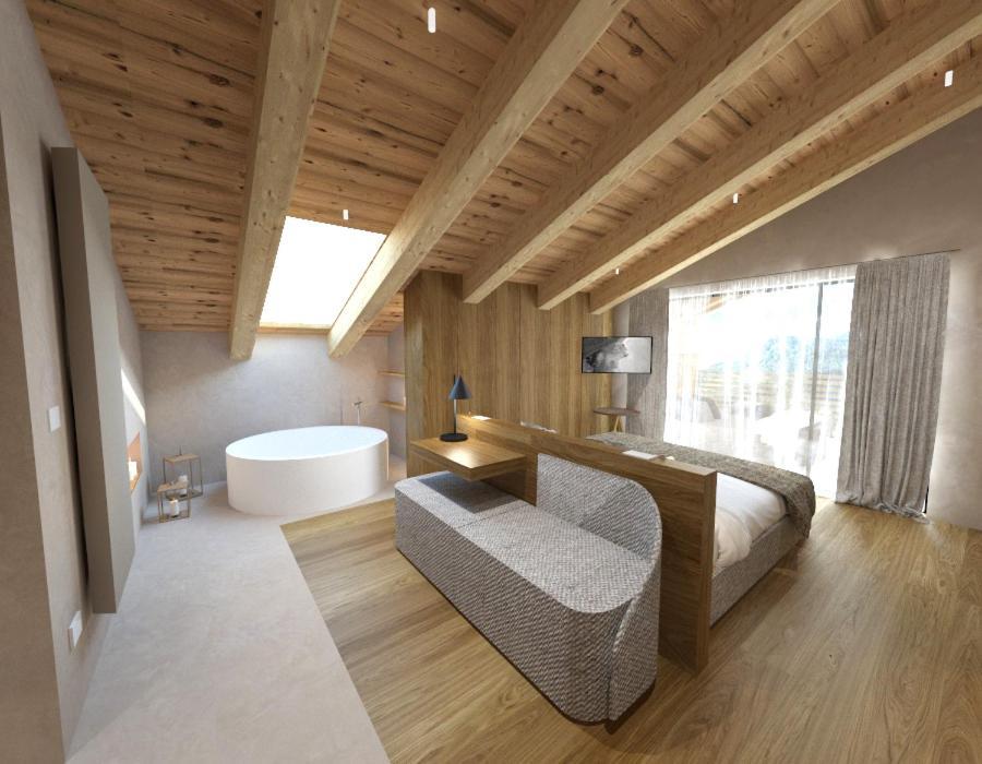 Hotel Silou Retreat Champdepraz Exterior foto